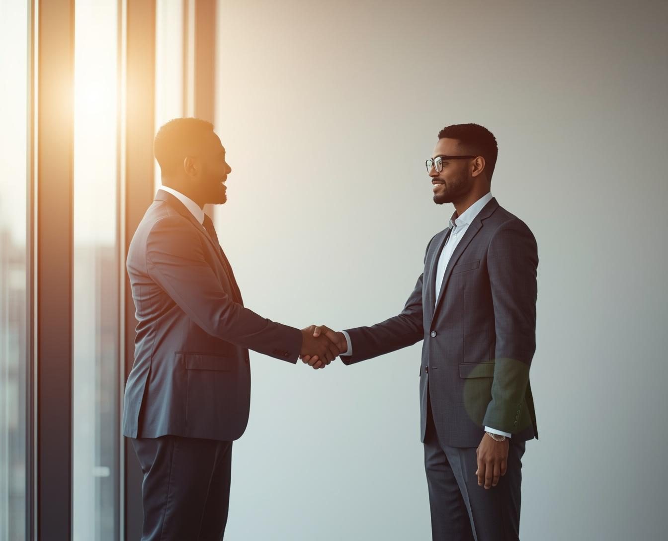 Partnership handshake